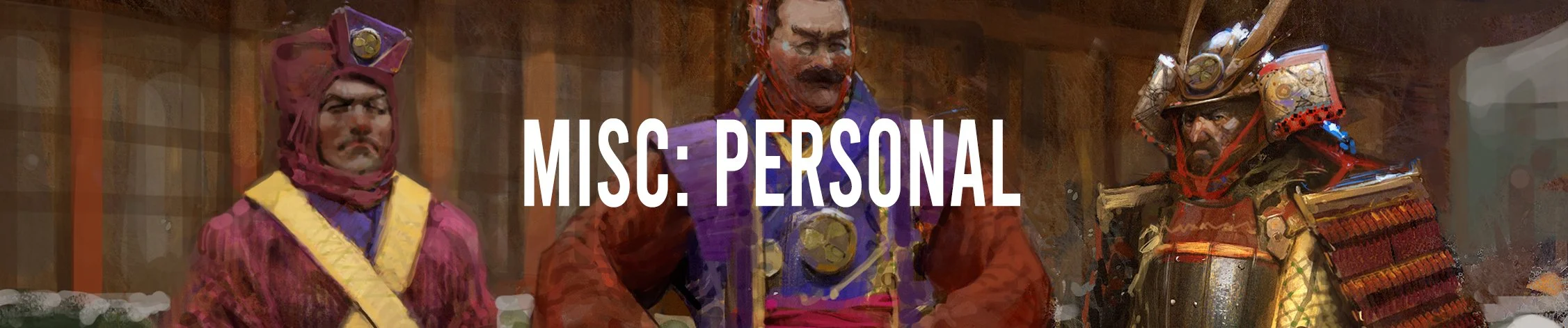 Personal Stuff