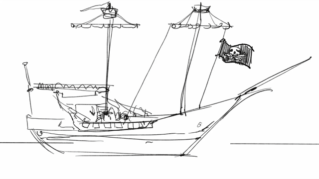 First animation storyboard